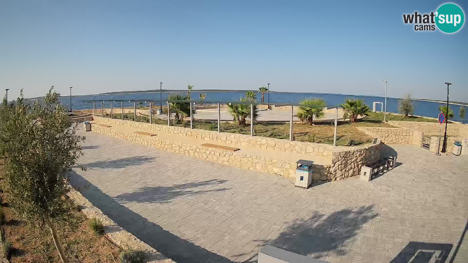 Mandre Summer Stage Webcam – Velika điga | Pag Island
