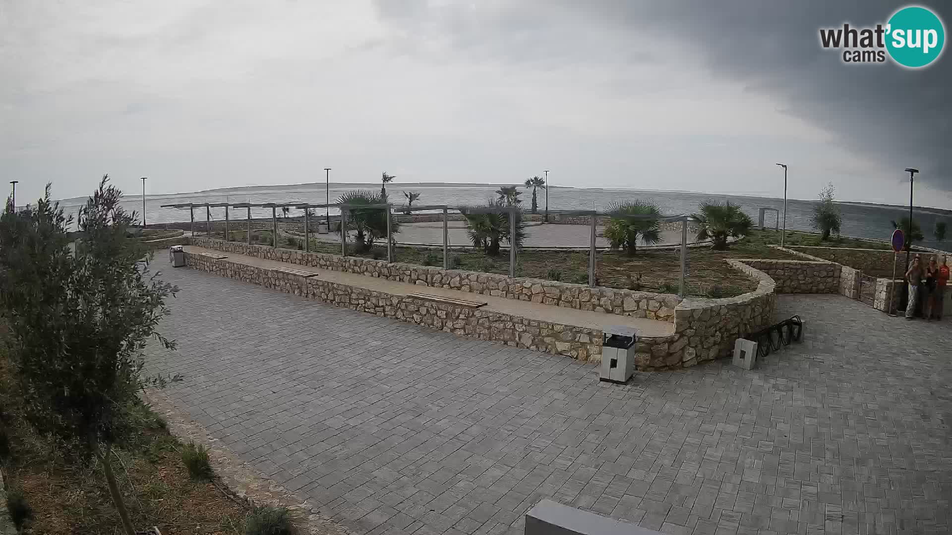 Webcam Mandre – Scène estivale Velika điga | Île de Pag