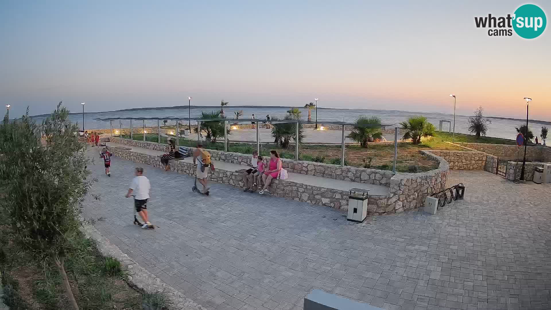 Webcam Mandre – Palco estivo Velika điga | Isola di Pag