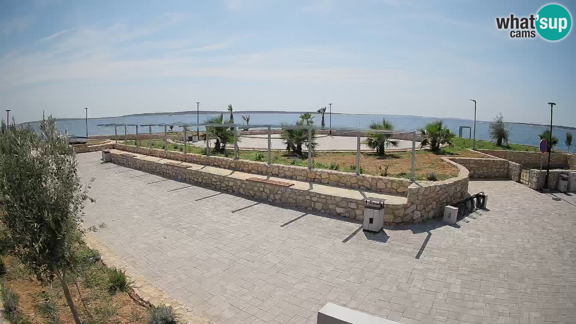 Webcam Mandre – Scène estivale Velika điga | Île de Pag