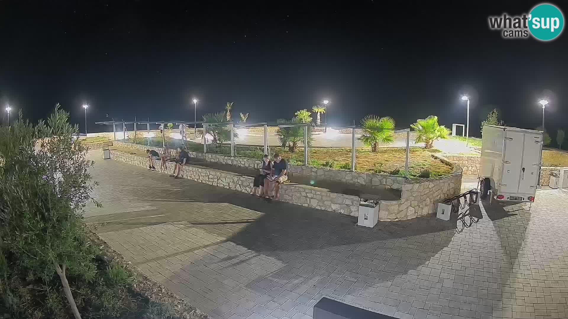 Mandre Sommerbühne Webcam – Velika điga | Insel Pag