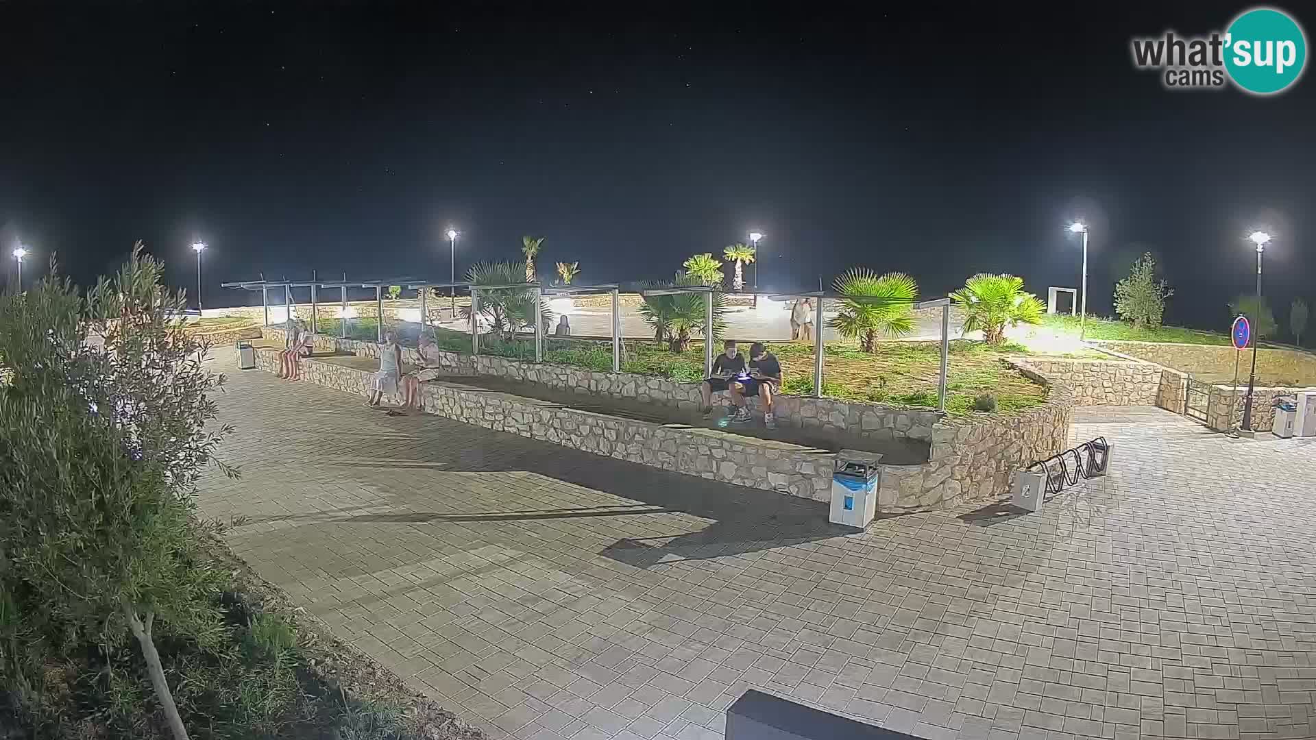 Mandre Summer Stage Webcam – Velika điga | Pag Island