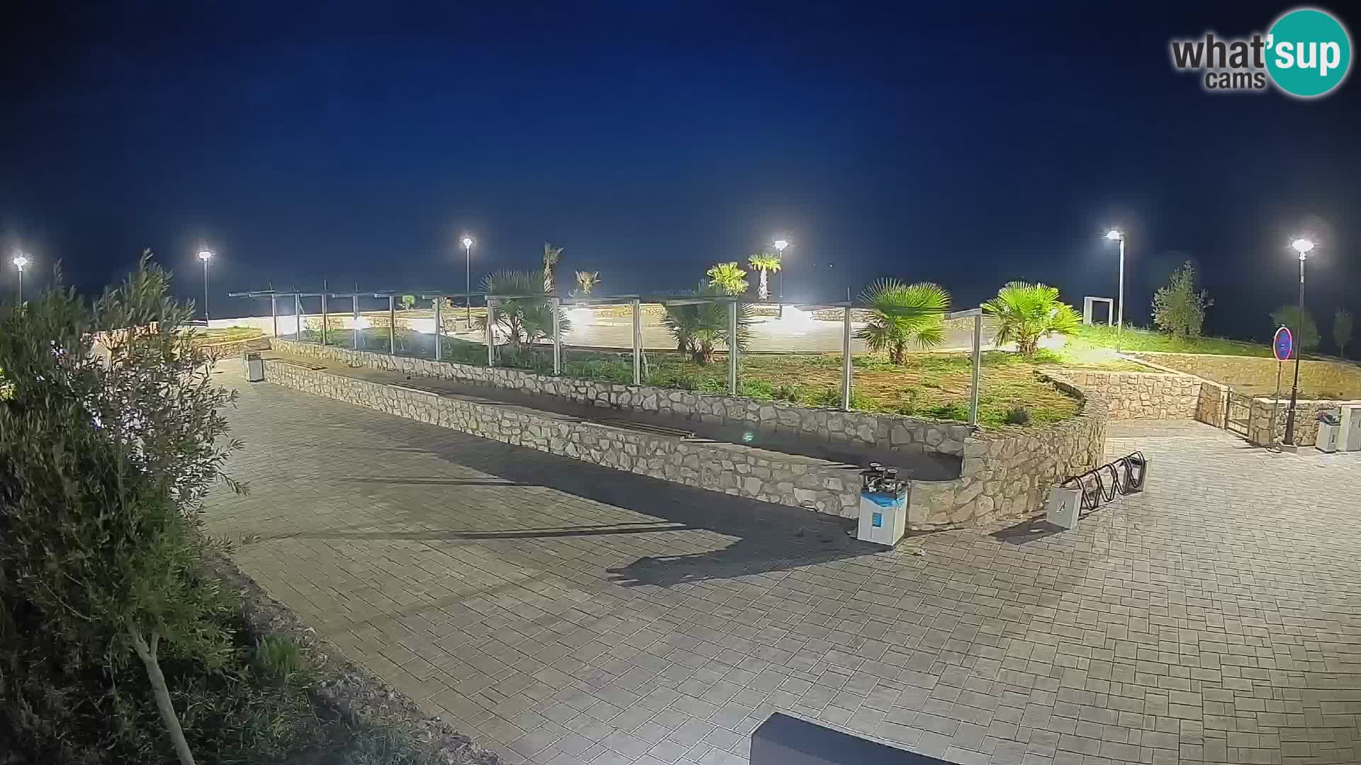 Webcam Mandre – Scène estivale Velika điga | Île de Pag