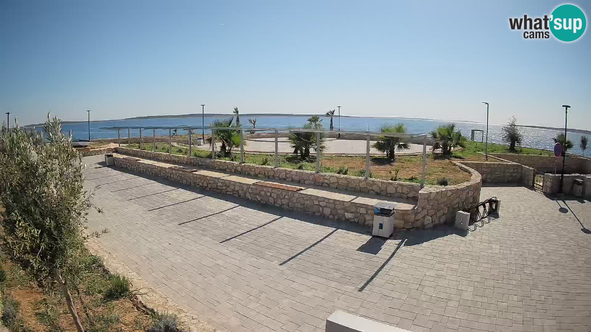 Webcam Mandre – Palco estivo Velika điga | Isola di Pag