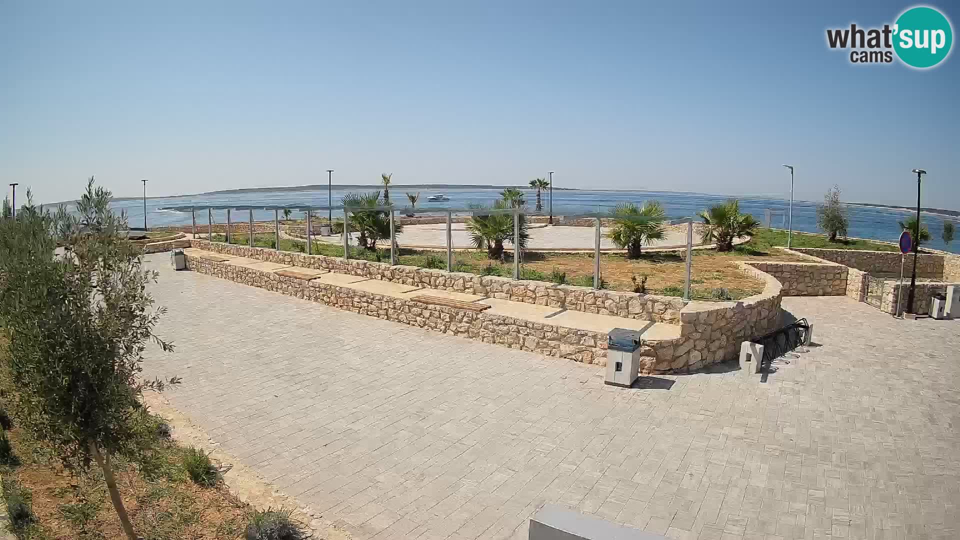 Mandre Summer Stage Webcam – Velika điga | Pag Island