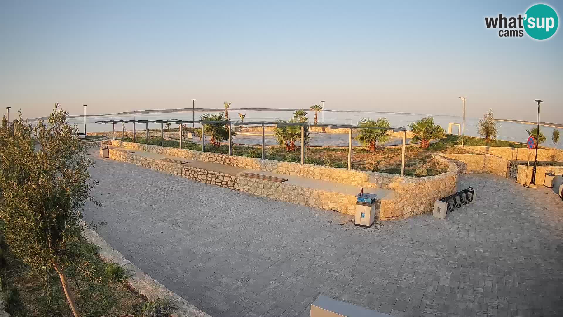 Mandre Summer Stage Webcam – Velika điga | Pag Island