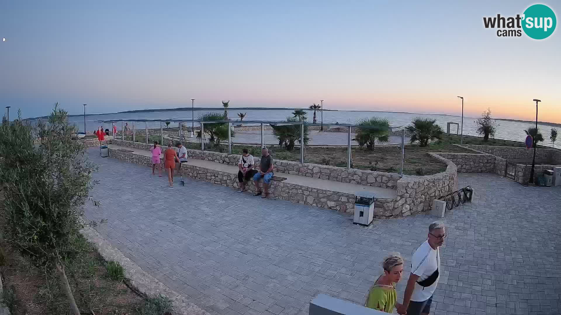 Mandre Summer Stage Webcam – Velika điga | Pag Island