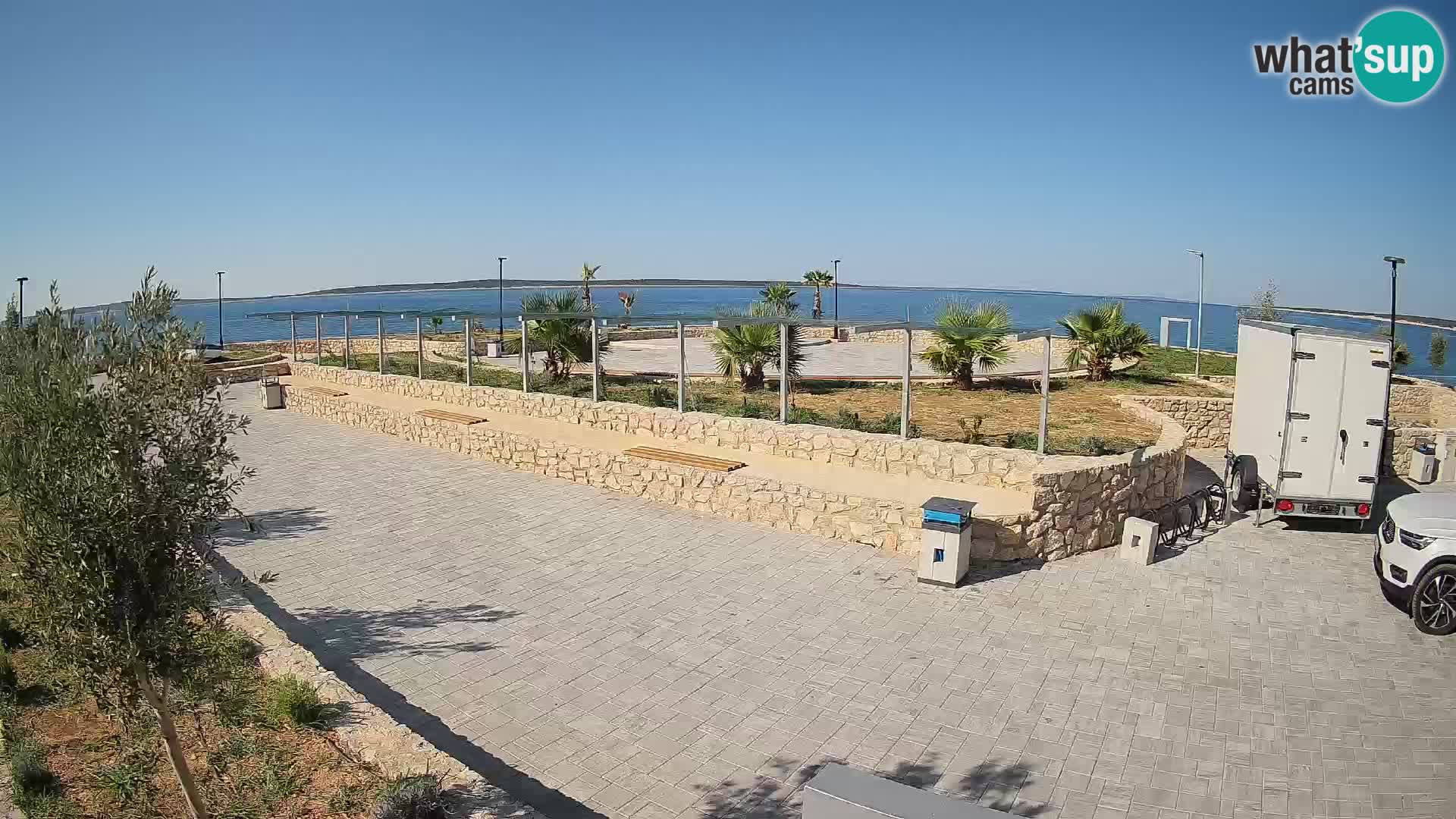 Webcam Mandre – Palco estivo Velika điga | Isola di Pag