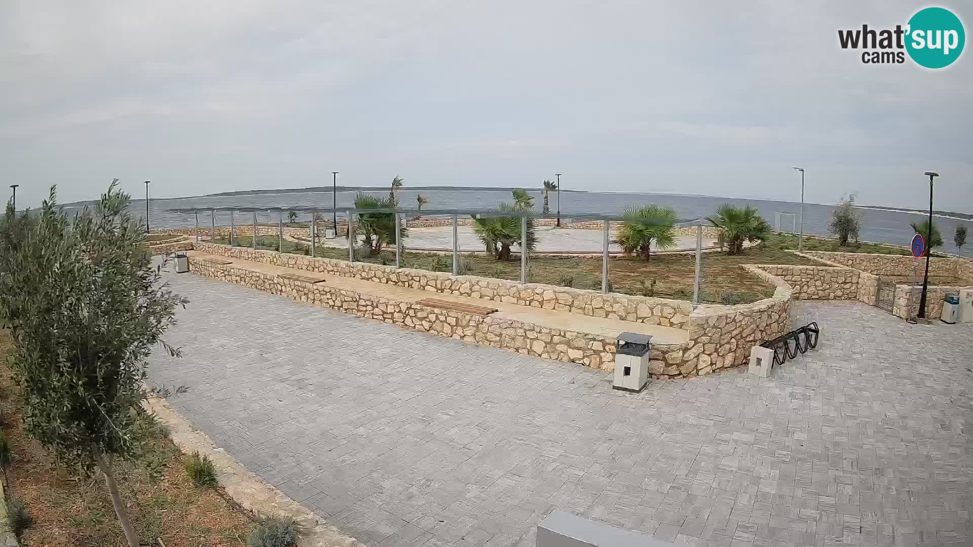 Webcam Mandre – Scène estivale Velika điga | Île de Pag