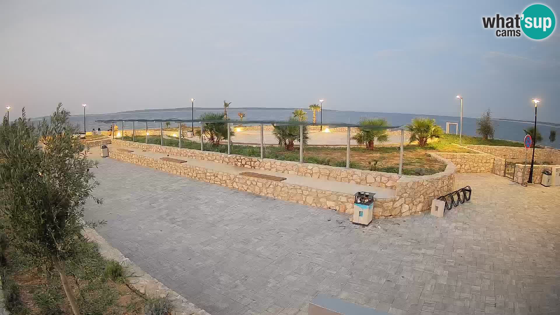 Webcam Mandre – Scène estivale Velika điga | Île de Pag