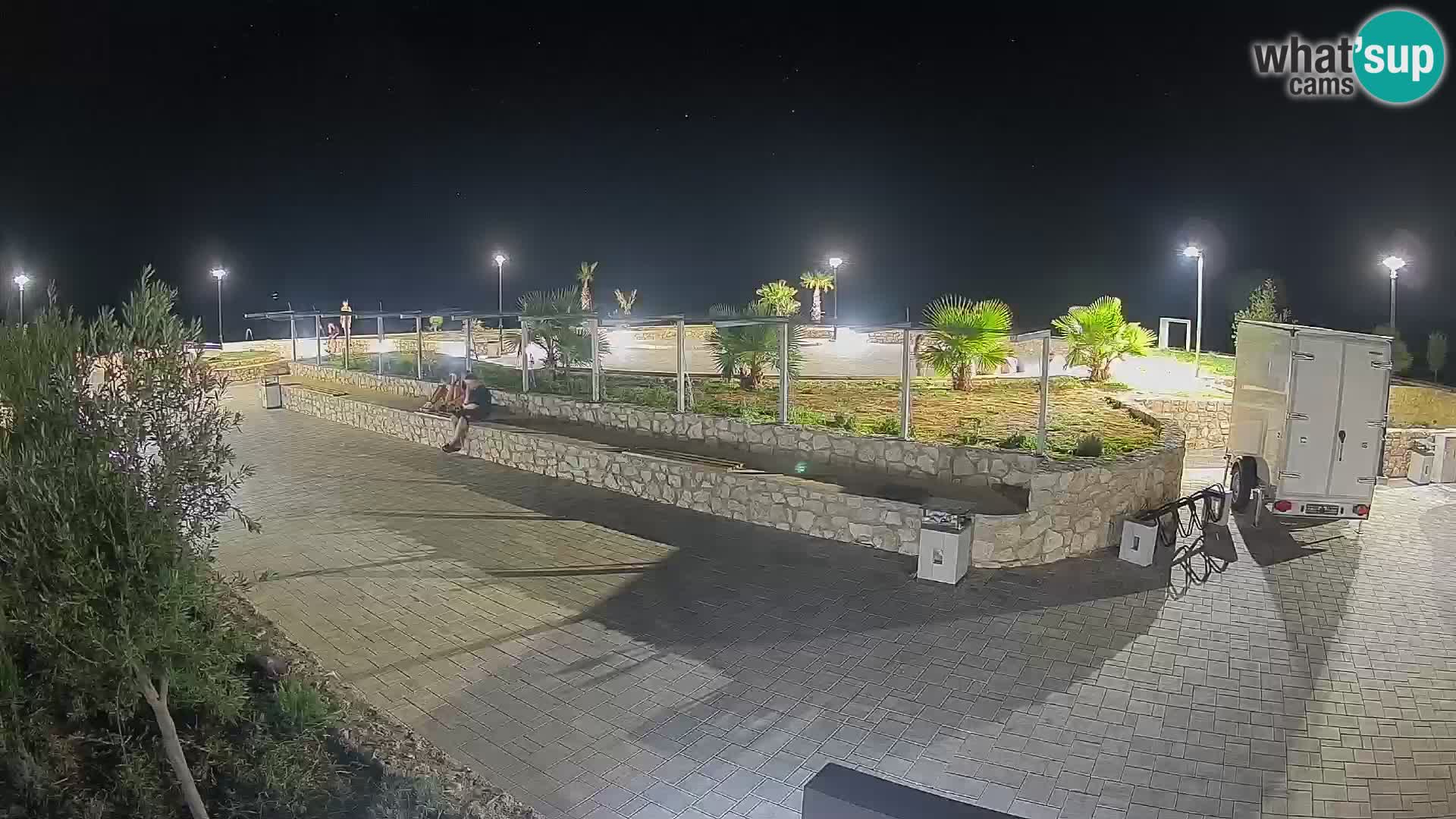 Mandre Summer Stage Webcam – Velika điga | Pag Island