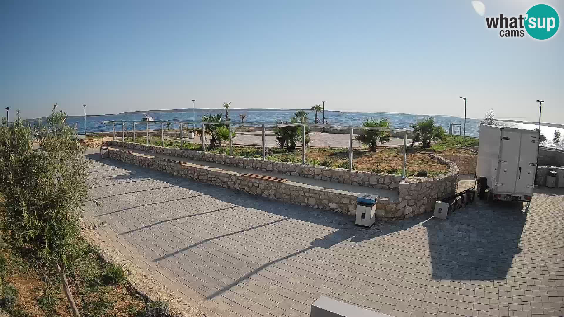 Mandre Summer Stage Webcam – Velika điga | Pag Island