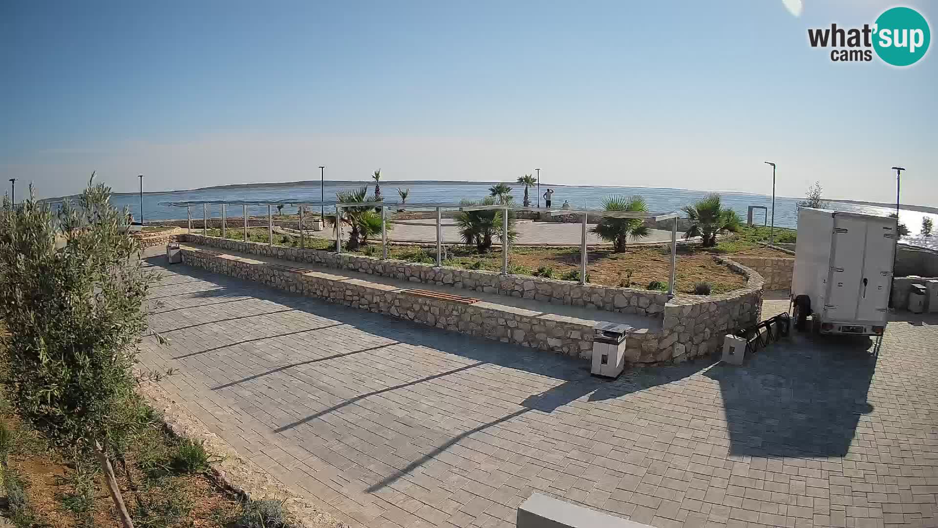 Mandre Summer Stage Webcam – Velika điga | Pag Island