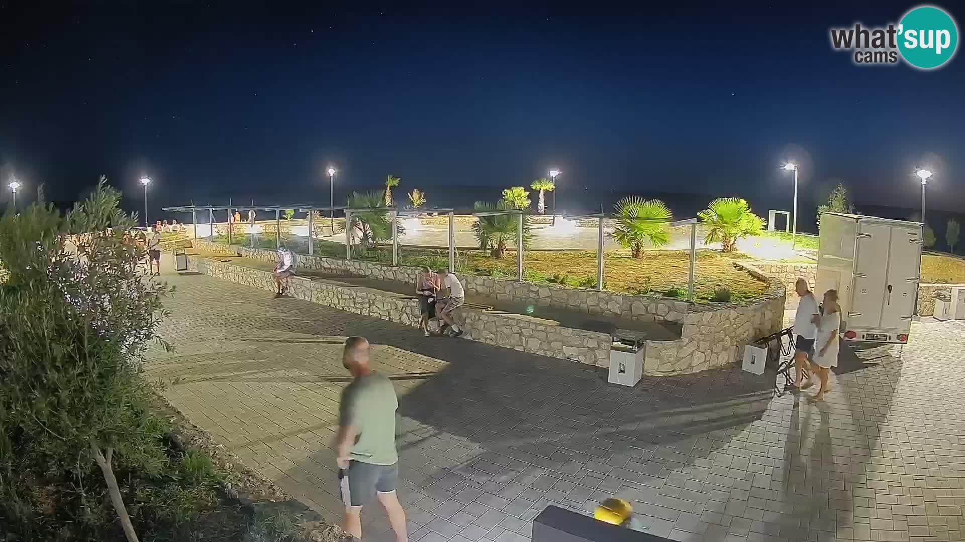 Mandre Sommerbühne Webcam – Velika điga | Insel Pag