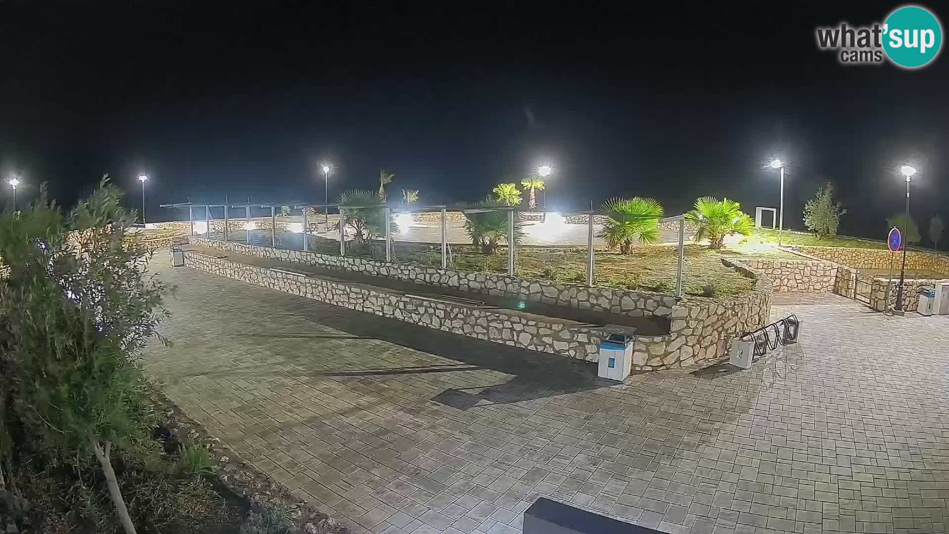 Webcam Mandre – Palco estivo Velika điga | Isola di Pag
