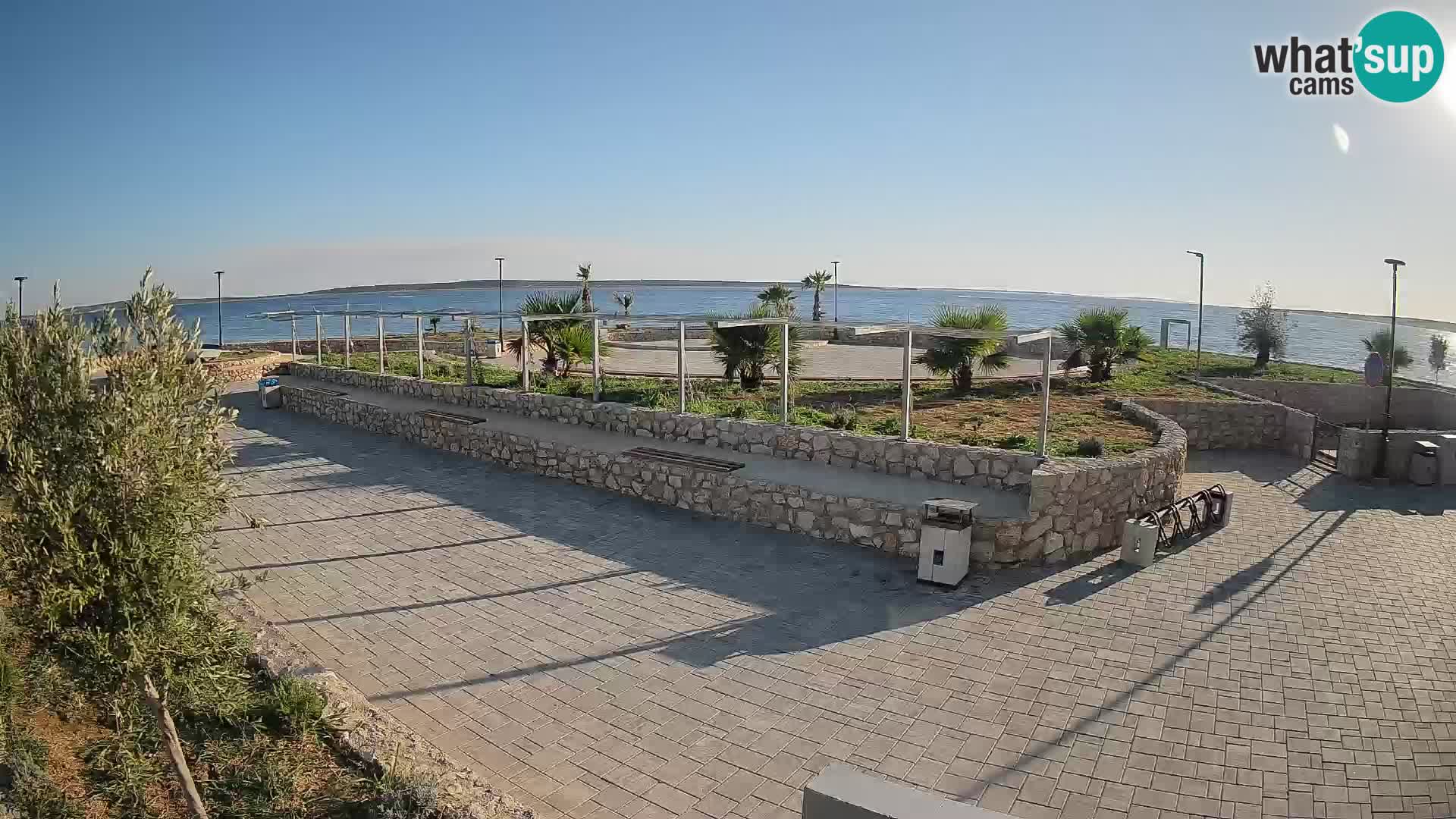 Webcam Mandre – Palco estivo Velika điga | Isola di Pag