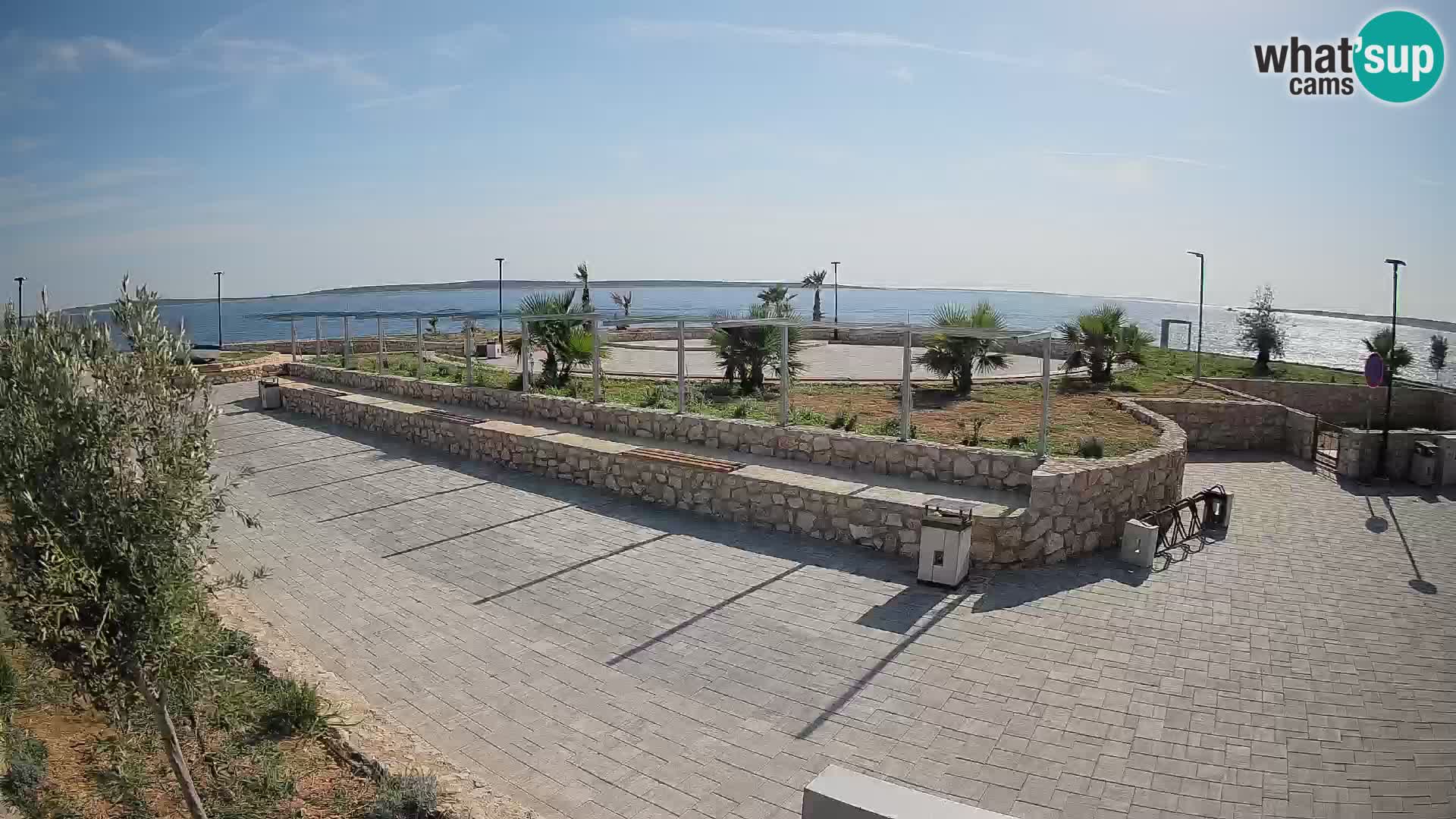 Mandre Summer Stage Webcam – Velika điga | Pag Island