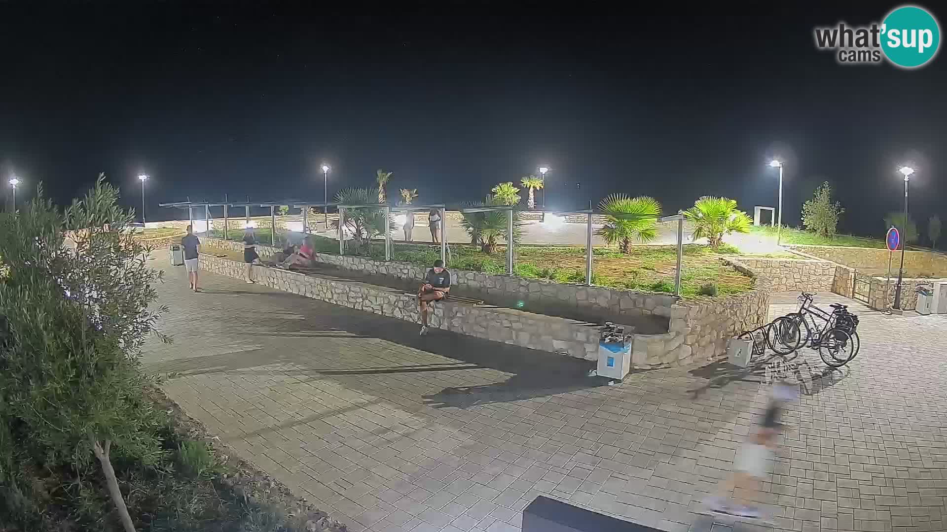 Mandre Summer Stage Webcam – Velika điga | Pag Island