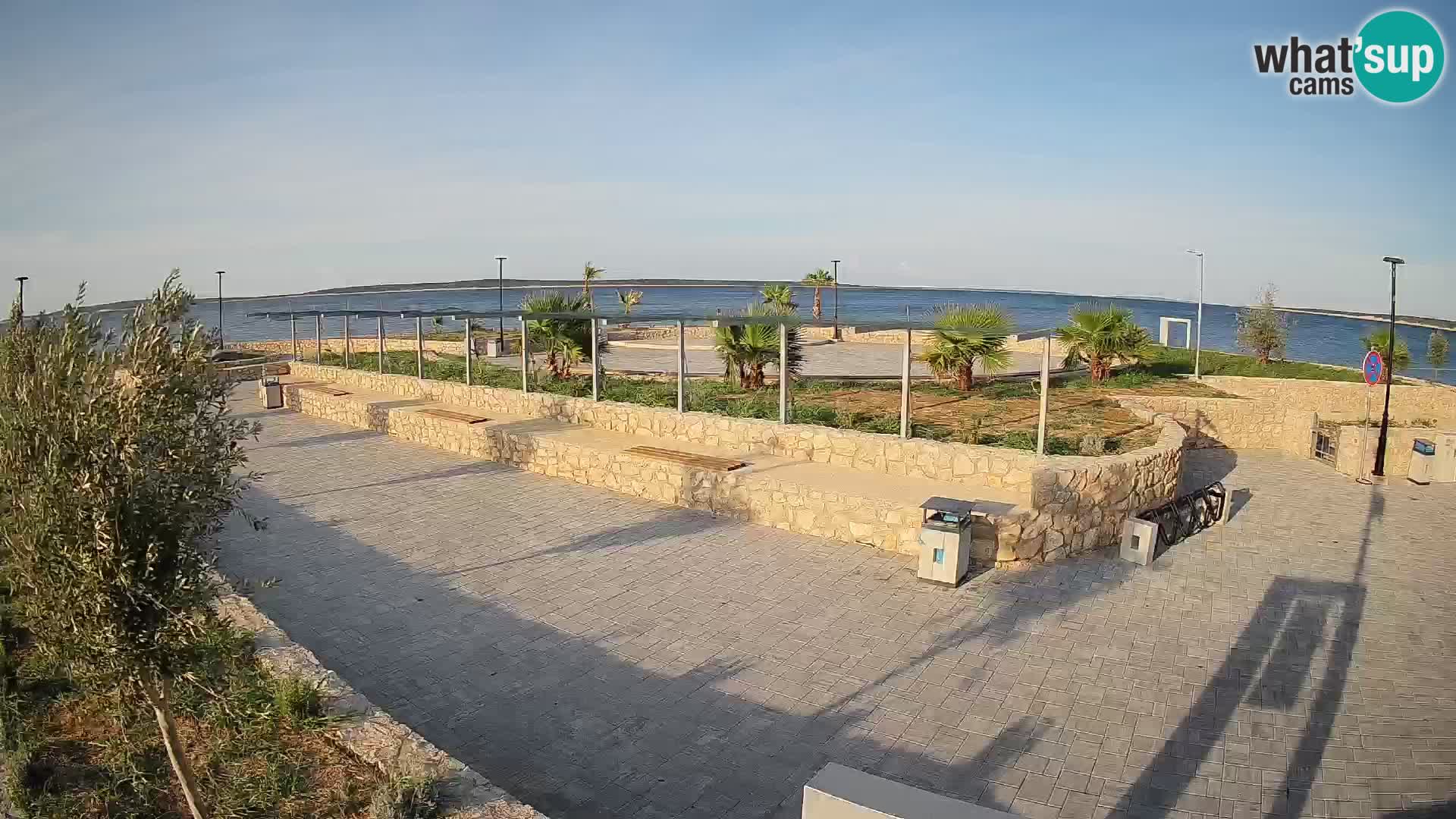 Webcam Mandre – Scène estivale Velika điga | Île de Pag