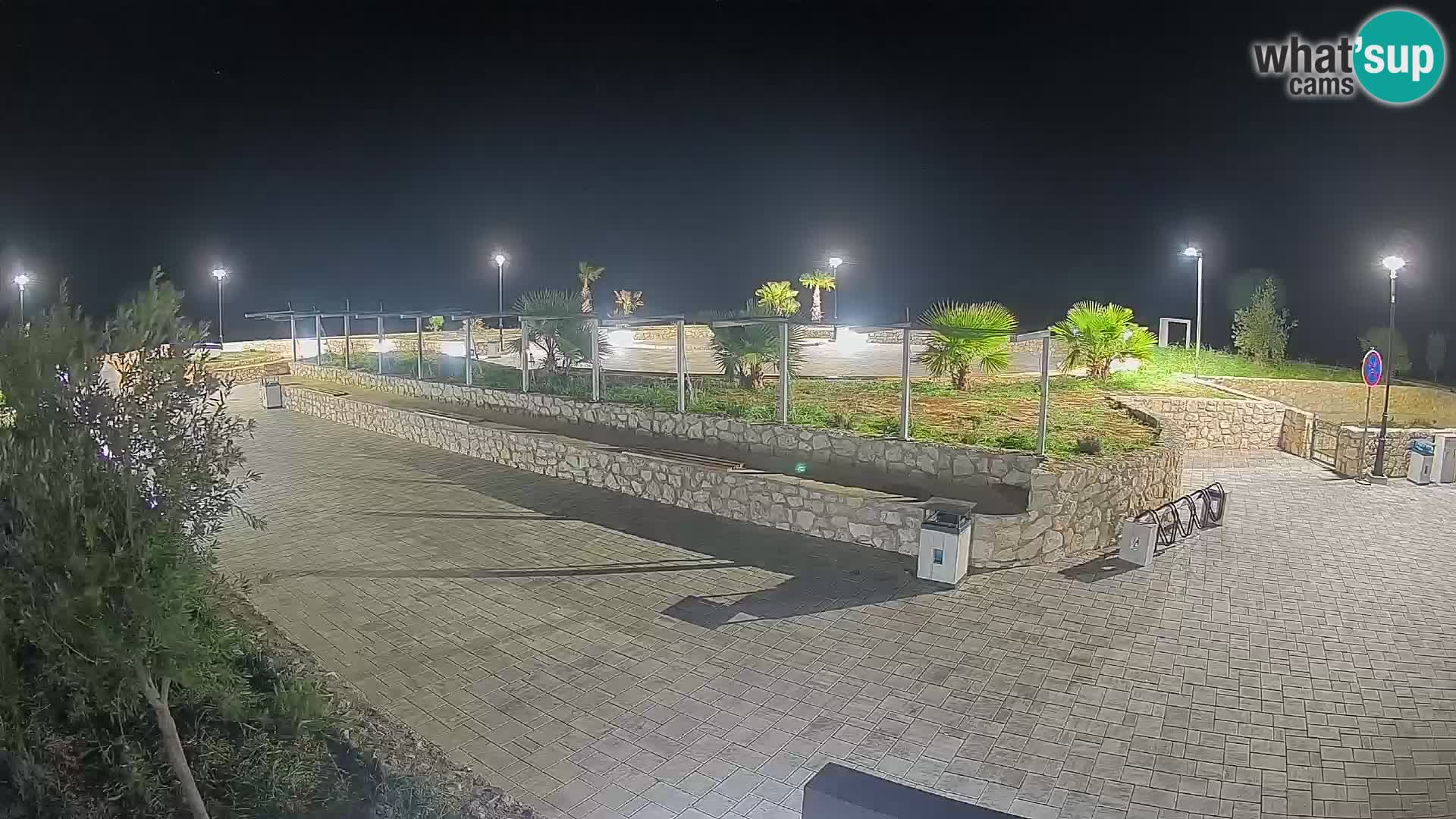 Webcam Mandre – Scène estivale Velika điga | Île de Pag