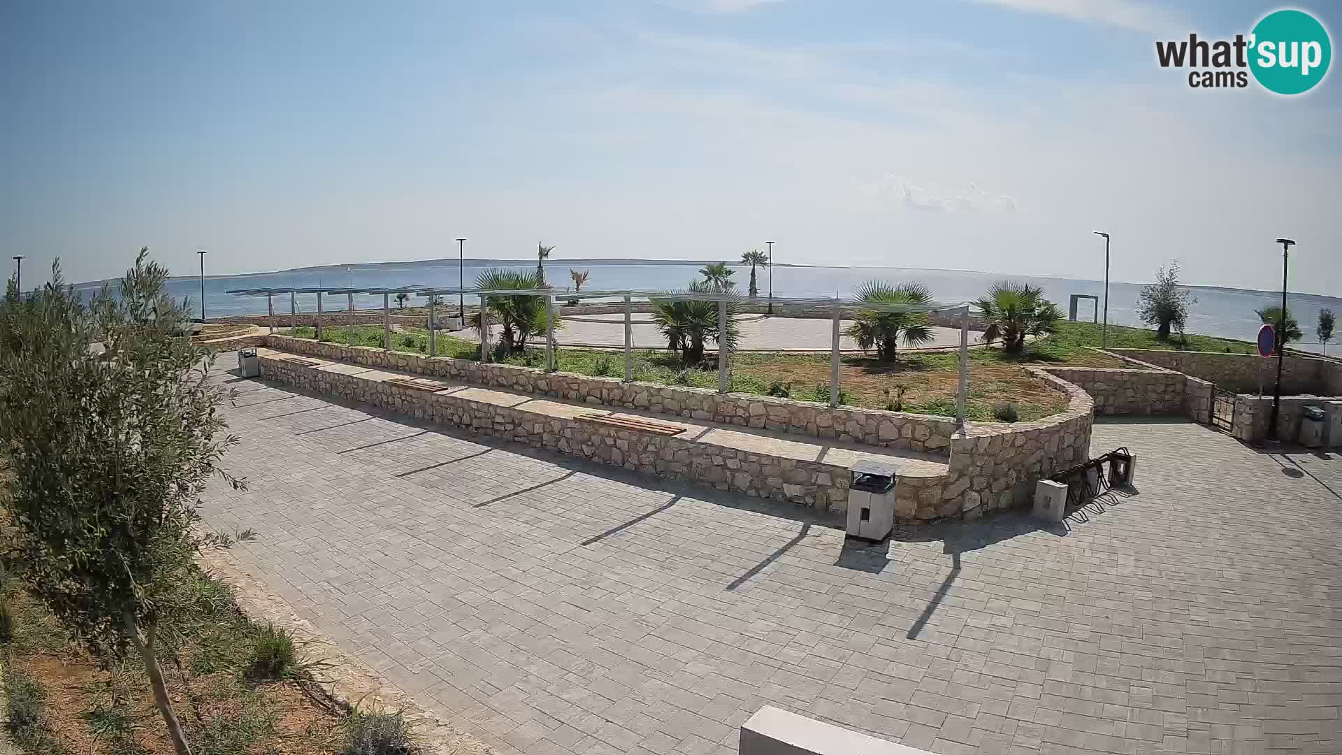 Webcam Mandre – Scène estivale Velika điga | Île de Pag
