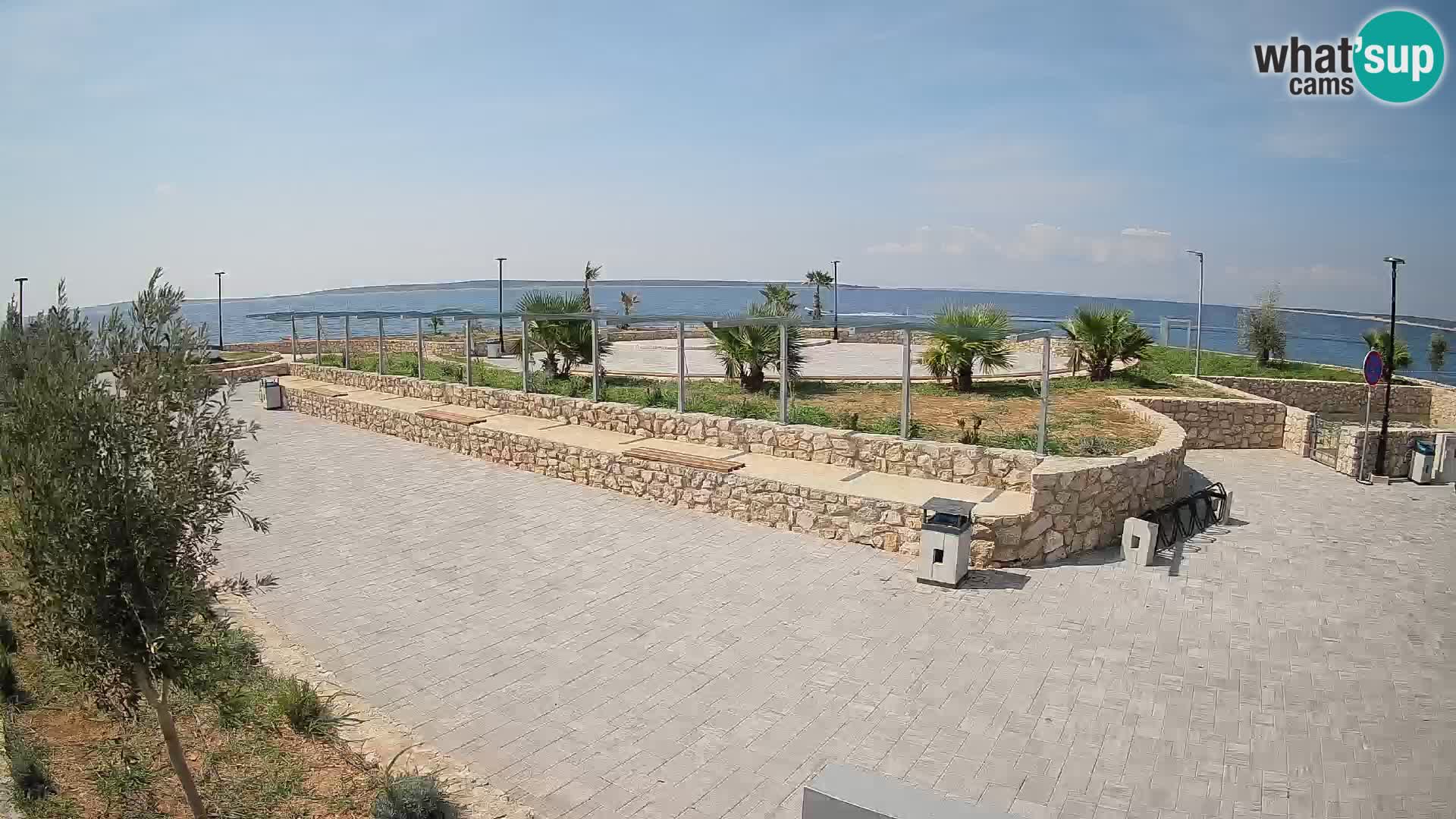 Webcam Mandre – Palco estivo Velika điga | Isola di Pag