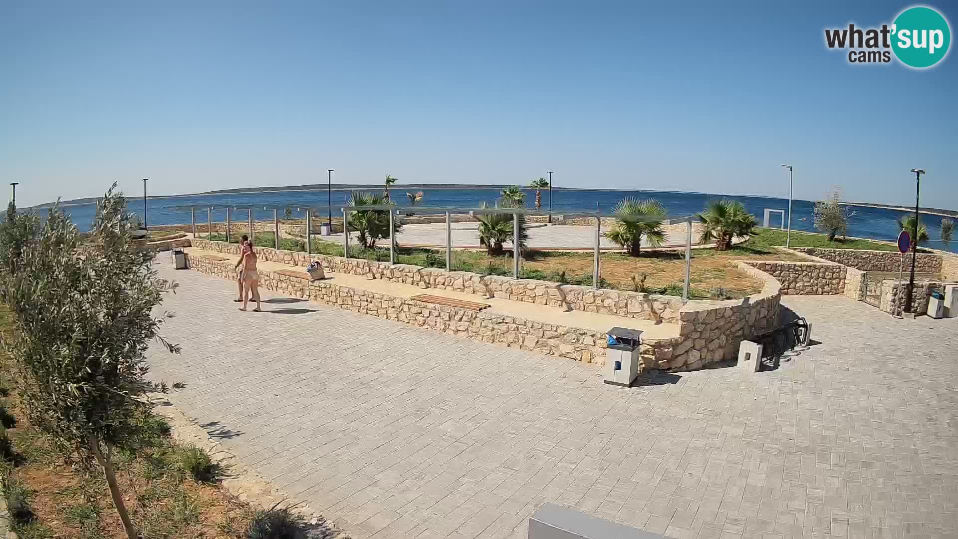 Webcam Mandre – Scène estivale Velika điga | Île de Pag