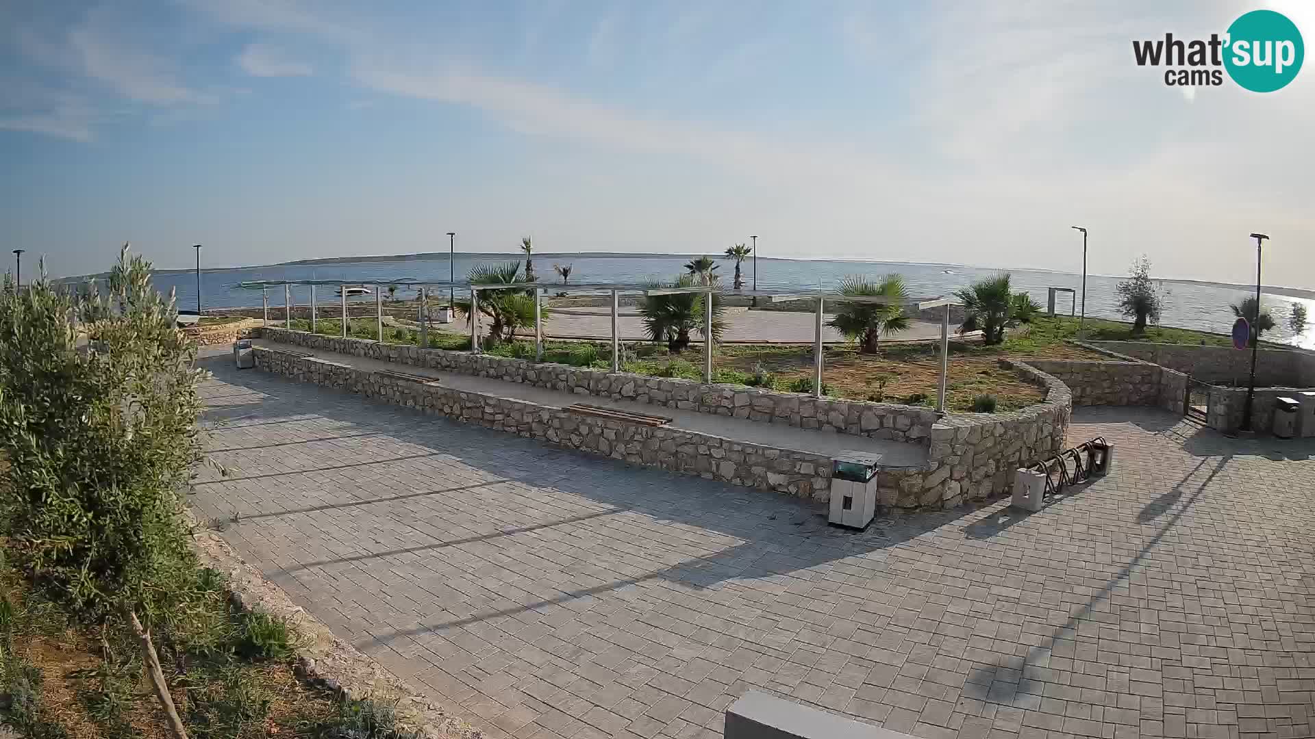 Webcam Mandre – Palco estivo Velika điga | Isola di Pag