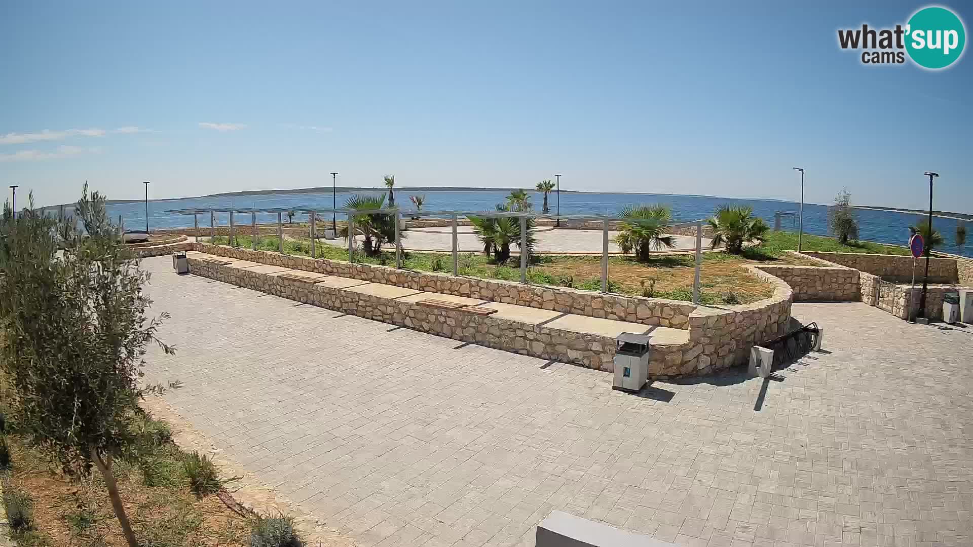 Mandre Summer Stage Webcam – Velika điga | Pag Island
