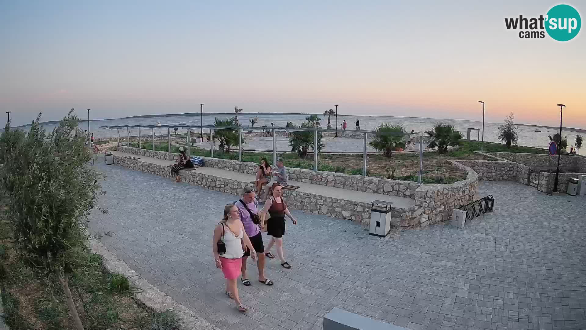 Mandre Summer Stage Webcam – Velika điga | Pag Island