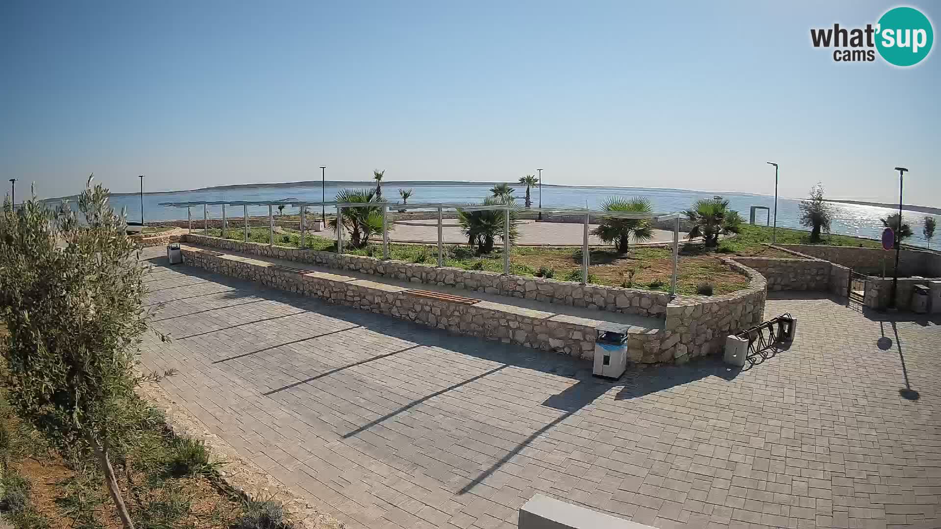 Webcam Mandre – Palco estivo Velika điga | Isola di Pag