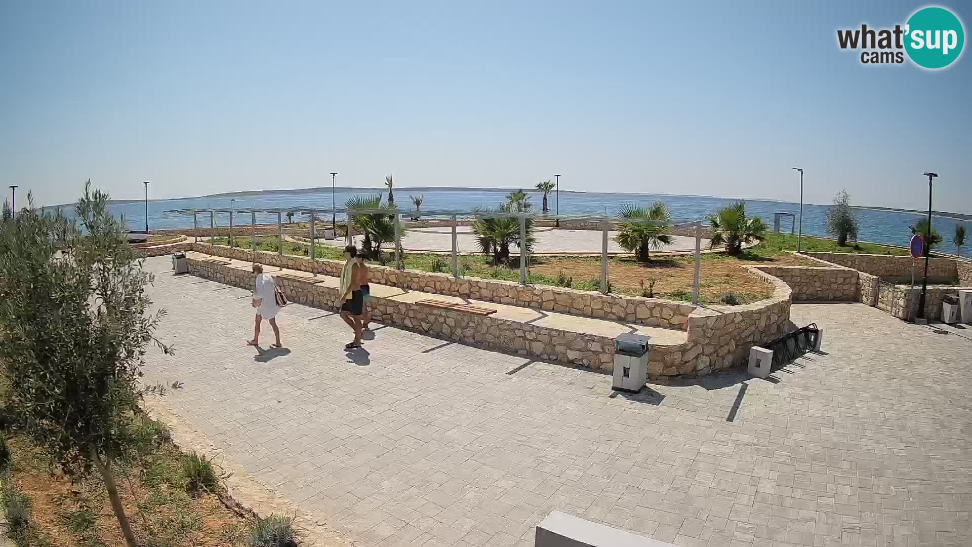 Mandre Summer Stage Webcam – Velika điga | Pag Island
