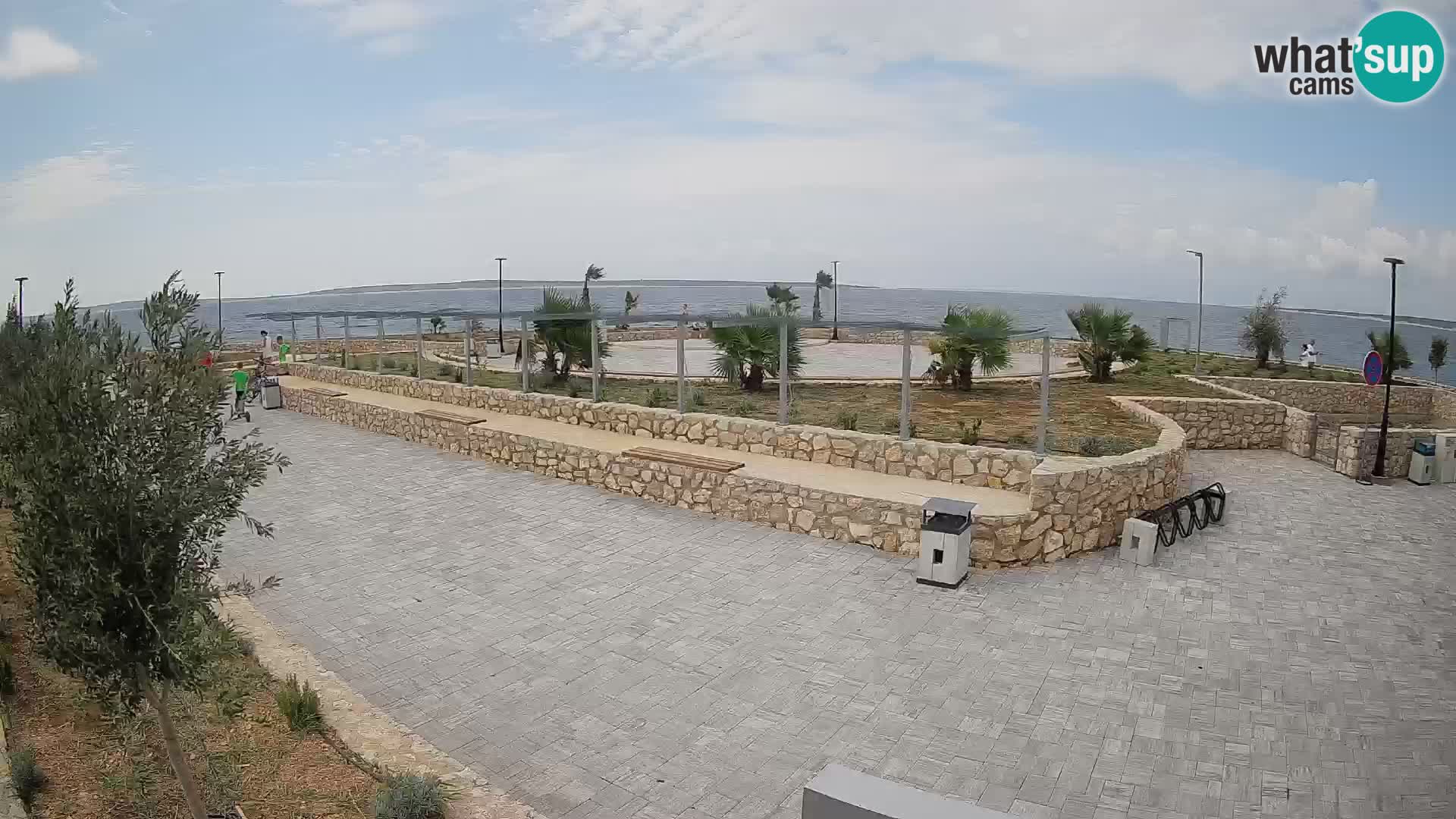 Mandre Summer Stage Webcam – Velika điga | Pag Island