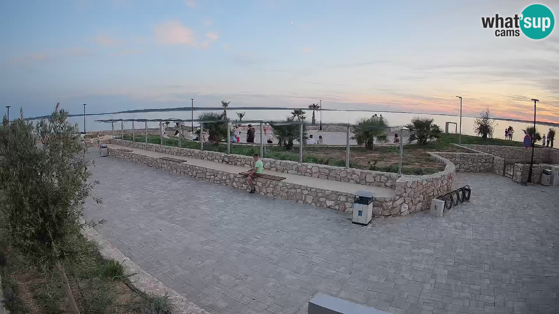 Mandre Summer Stage Webcam – Velika điga | Pag Island