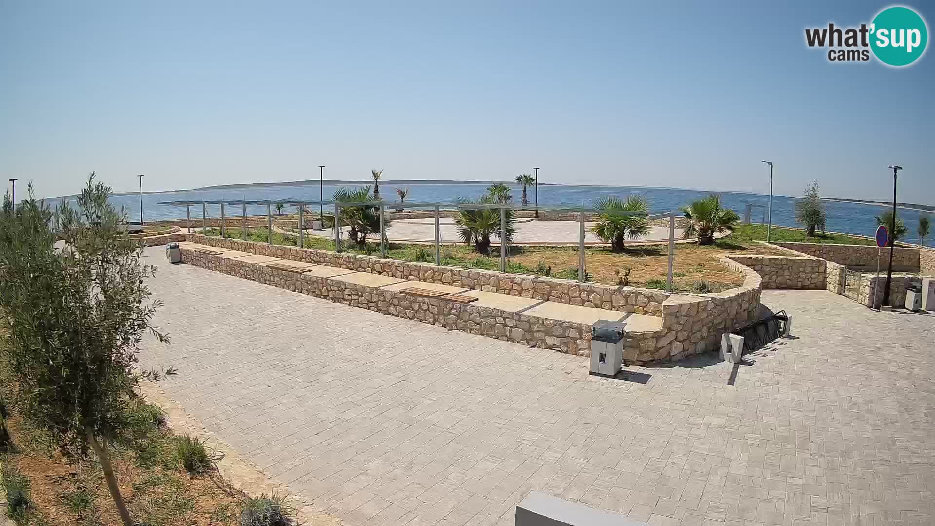 Mandre Summer Stage Webcam – Velika điga | Pag Island