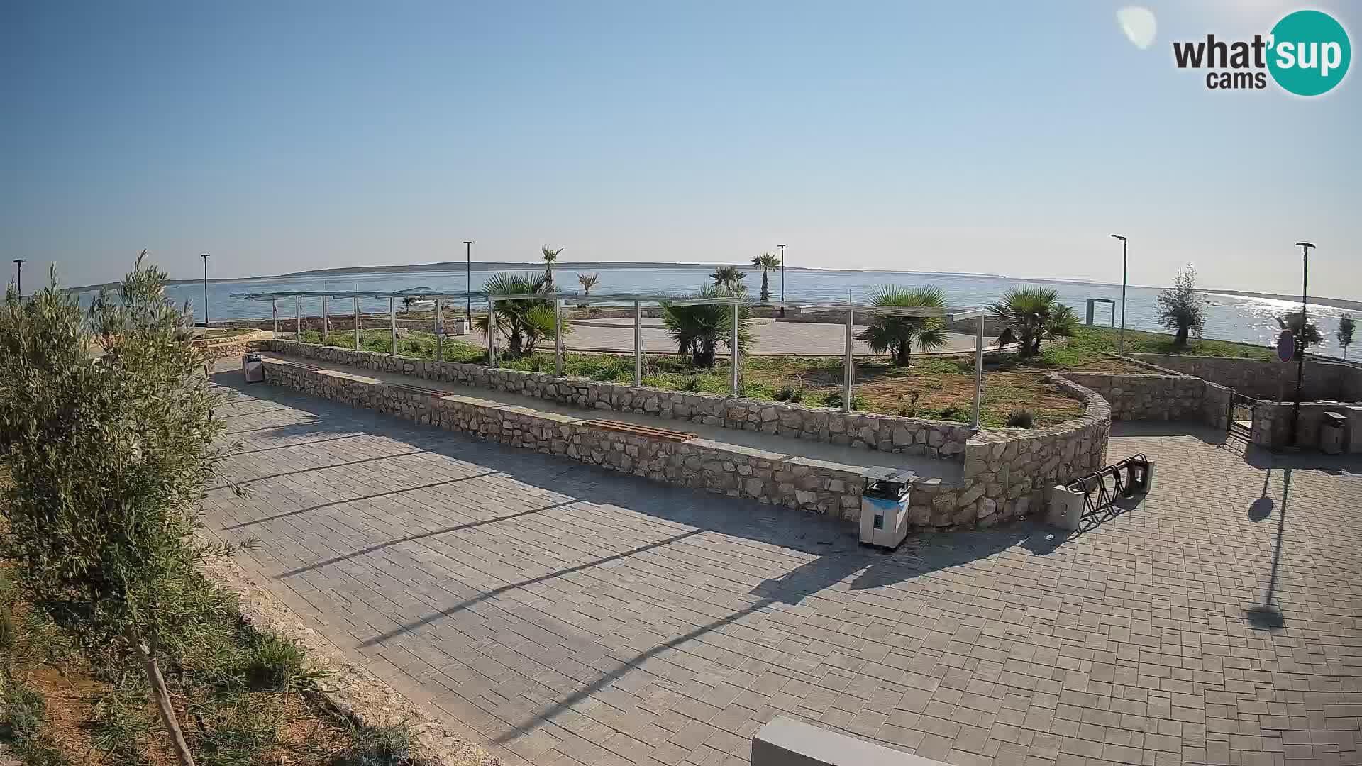 Webcam Mandre – Palco estivo Velika điga | Isola di Pag