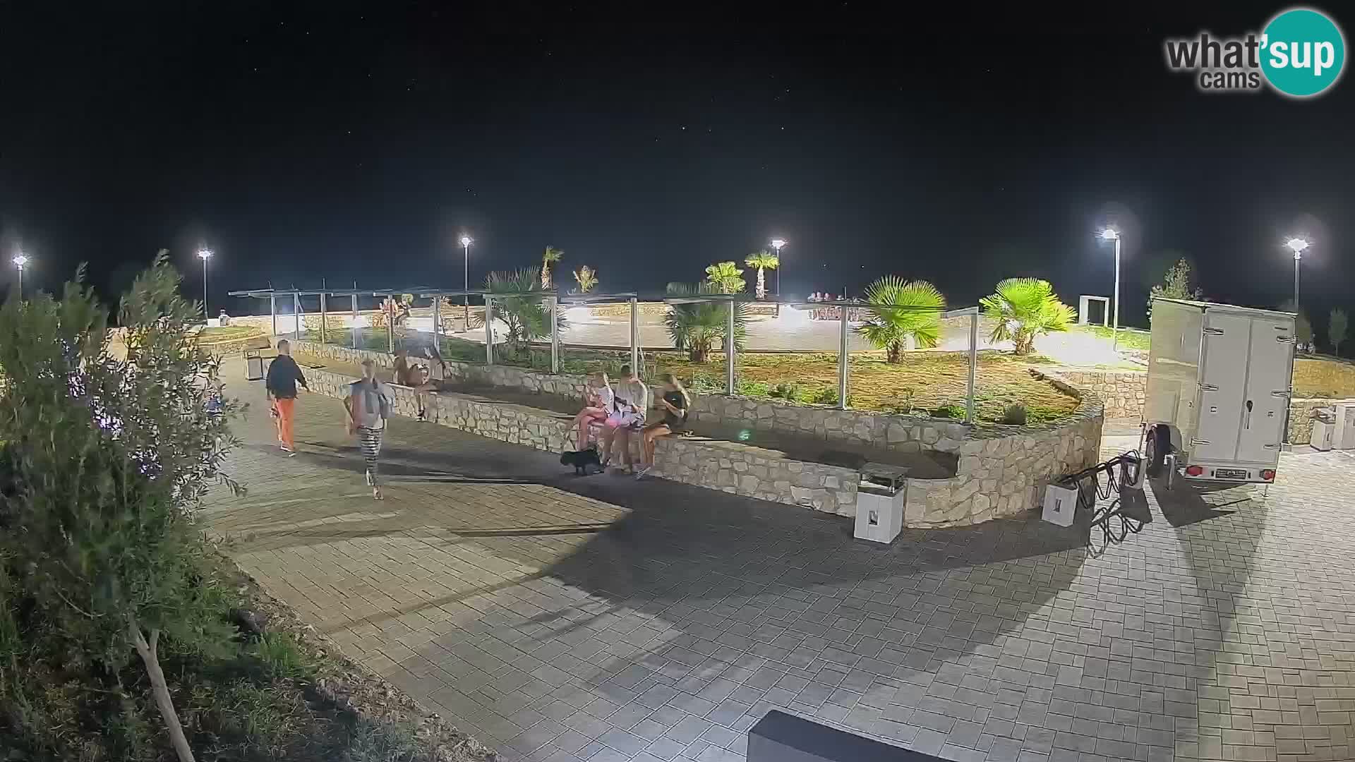 Webcam Mandre – Palco estivo Velika điga | Isola di Pag