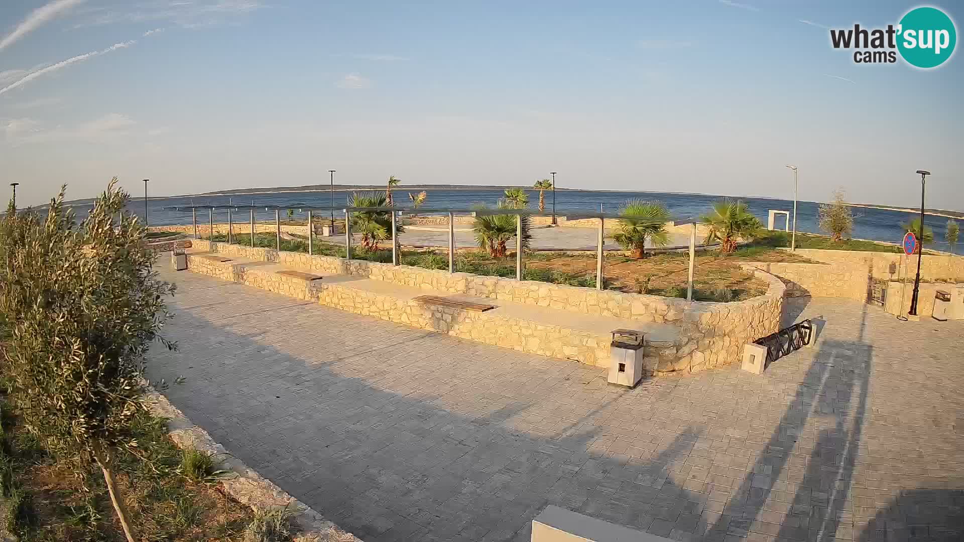 Webcam Mandre – Escenario de verano Velika điga | Isla de Pag