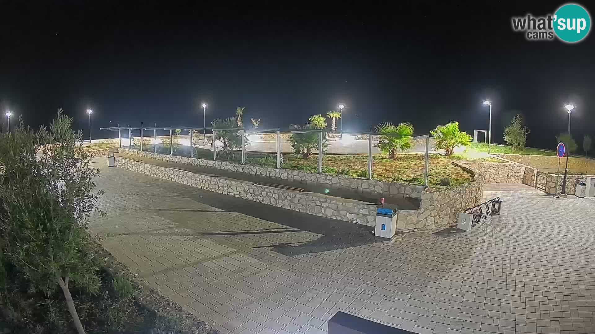 Webcam Mandre – Escenario de verano Velika điga | Isla de Pag