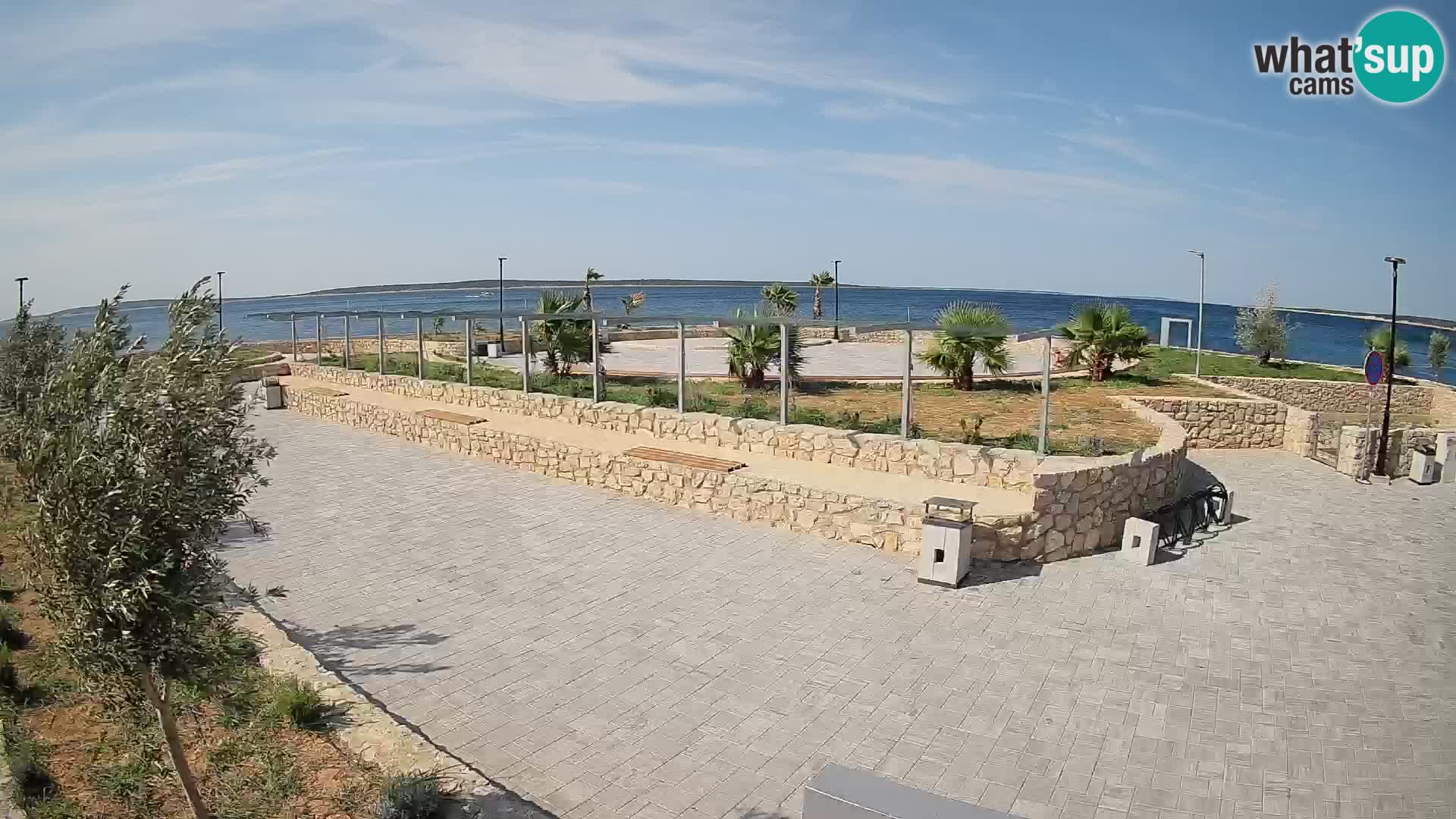 Mandre Summer Stage Webcam – Velika điga | Pag Island