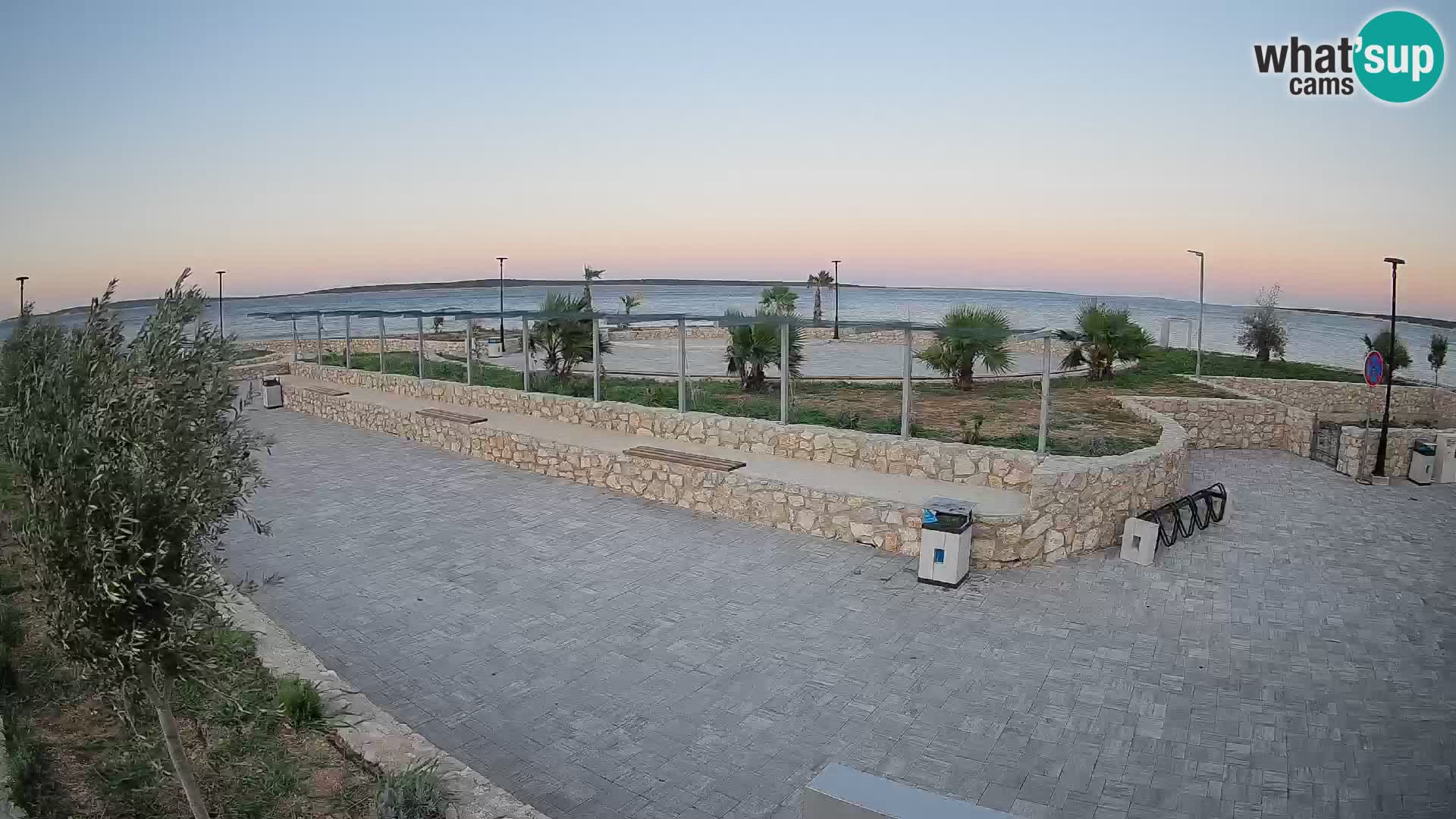 Mandre Summer Stage Webcam – Velika điga | Pag Island