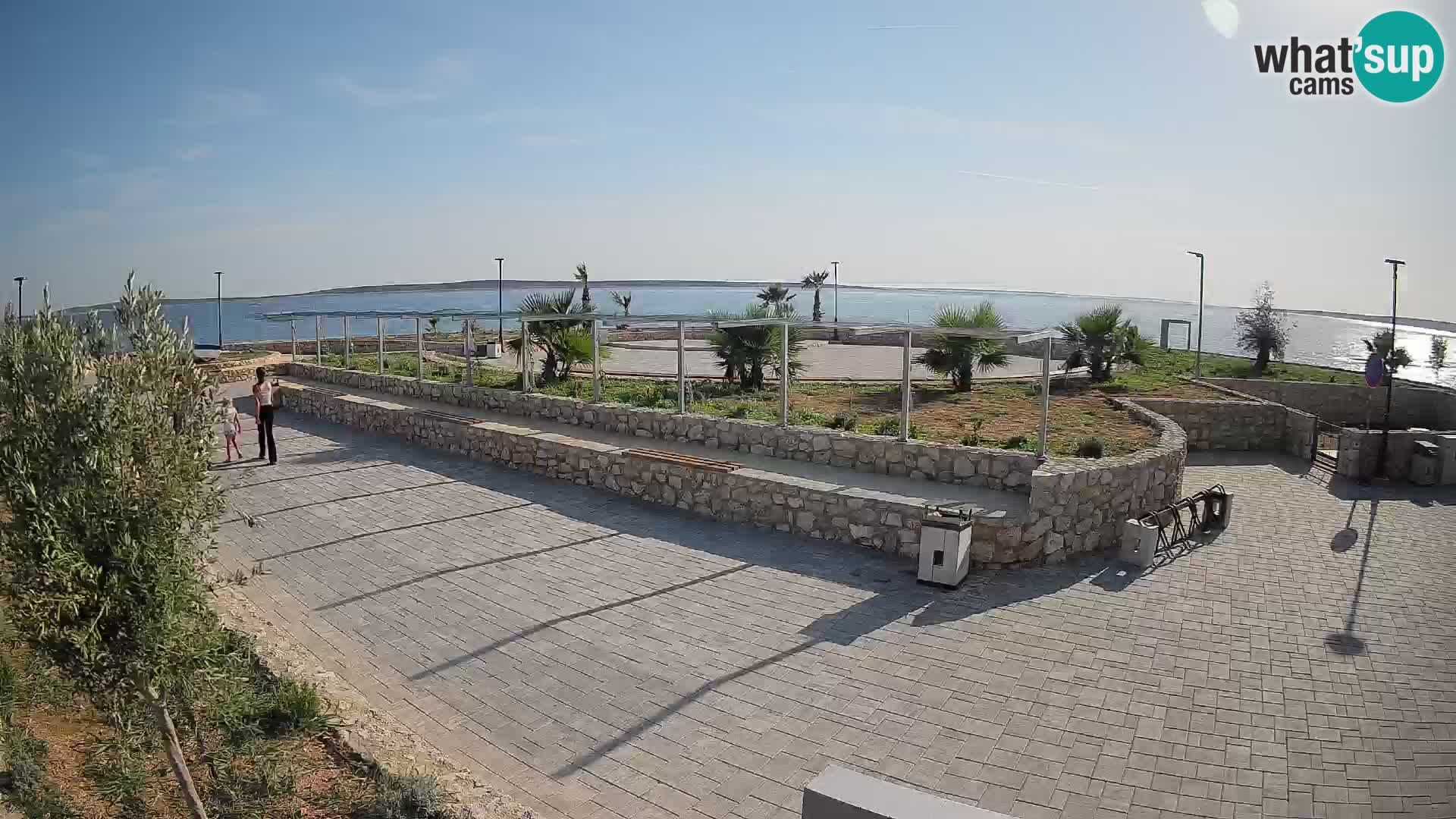 Webcam Mandre – Palco estivo Velika điga | Isola di Pag