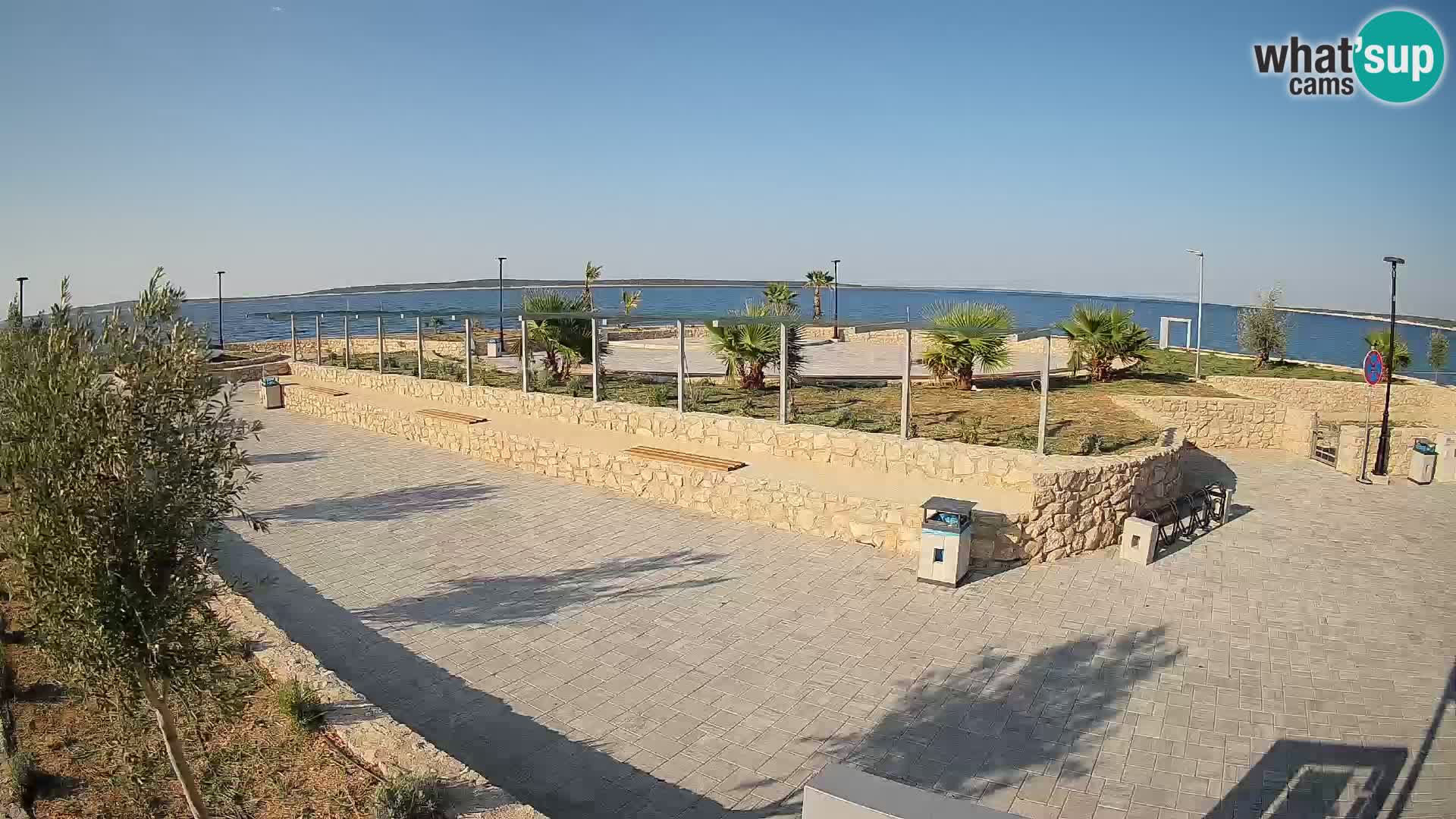 Mandre Summer Stage Webcam – Velika điga | Pag Island