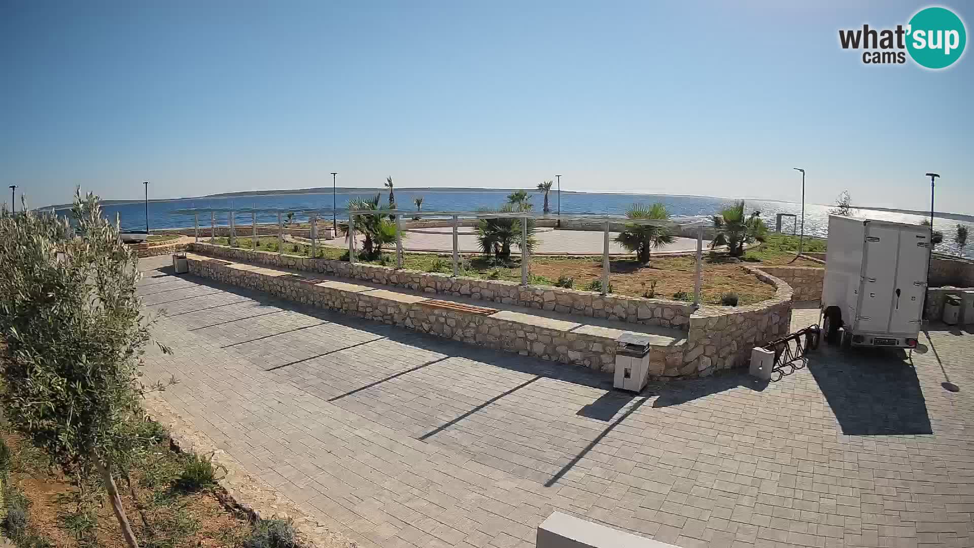 Mandre Sommerbühne Webcam – Velika điga | Insel Pag