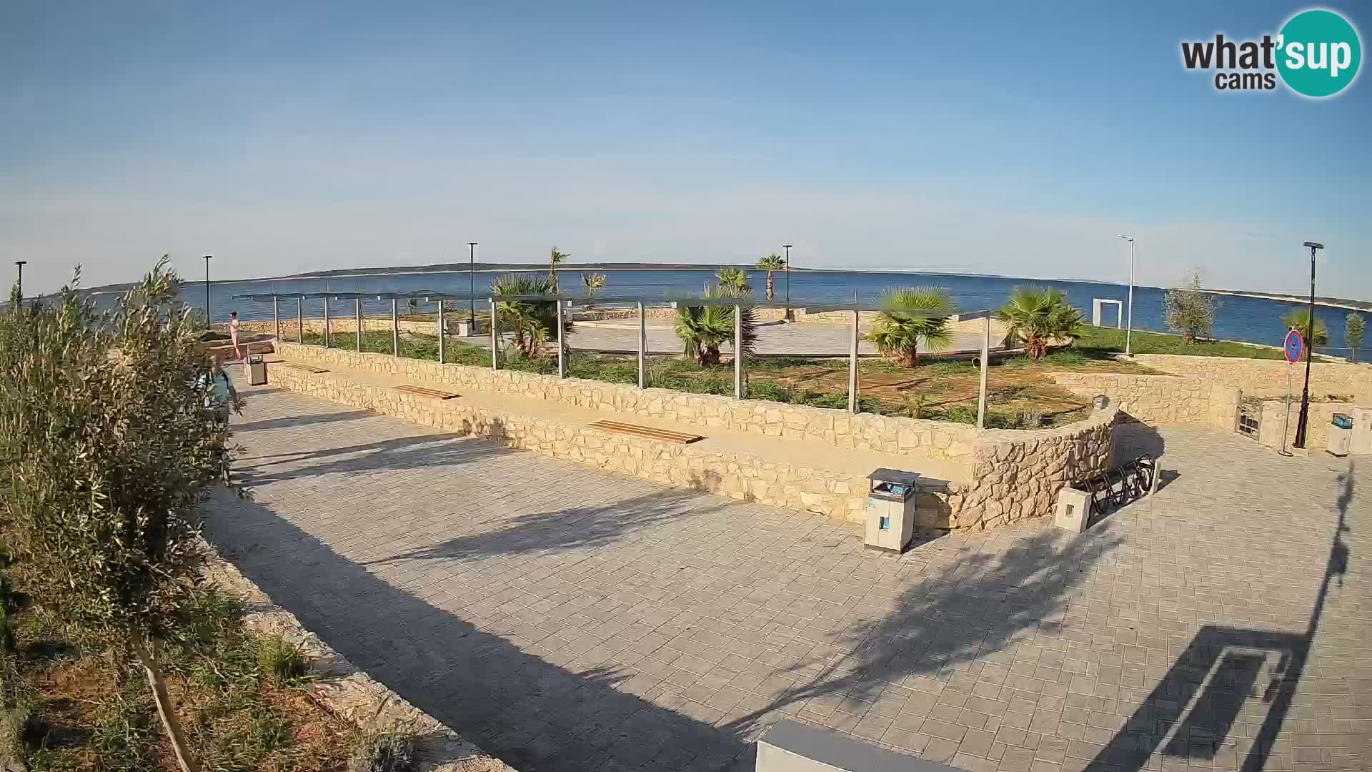 Mandre Summer Stage Webcam – Velika điga | Pag Island