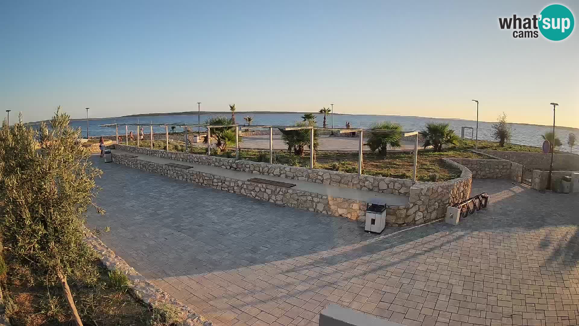 Webcam Mandre – Palco estivo Velika điga | Isola di Pag