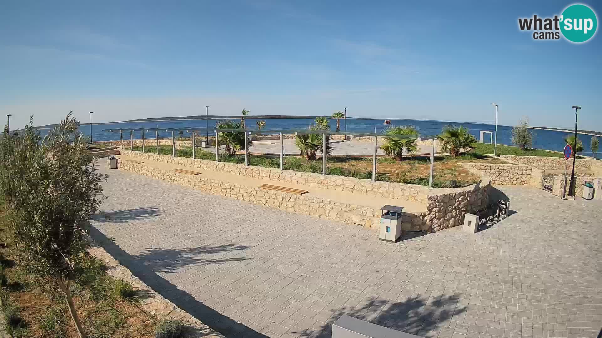 Mandre Sommerbühne Webcam – Velika điga | Insel Pag