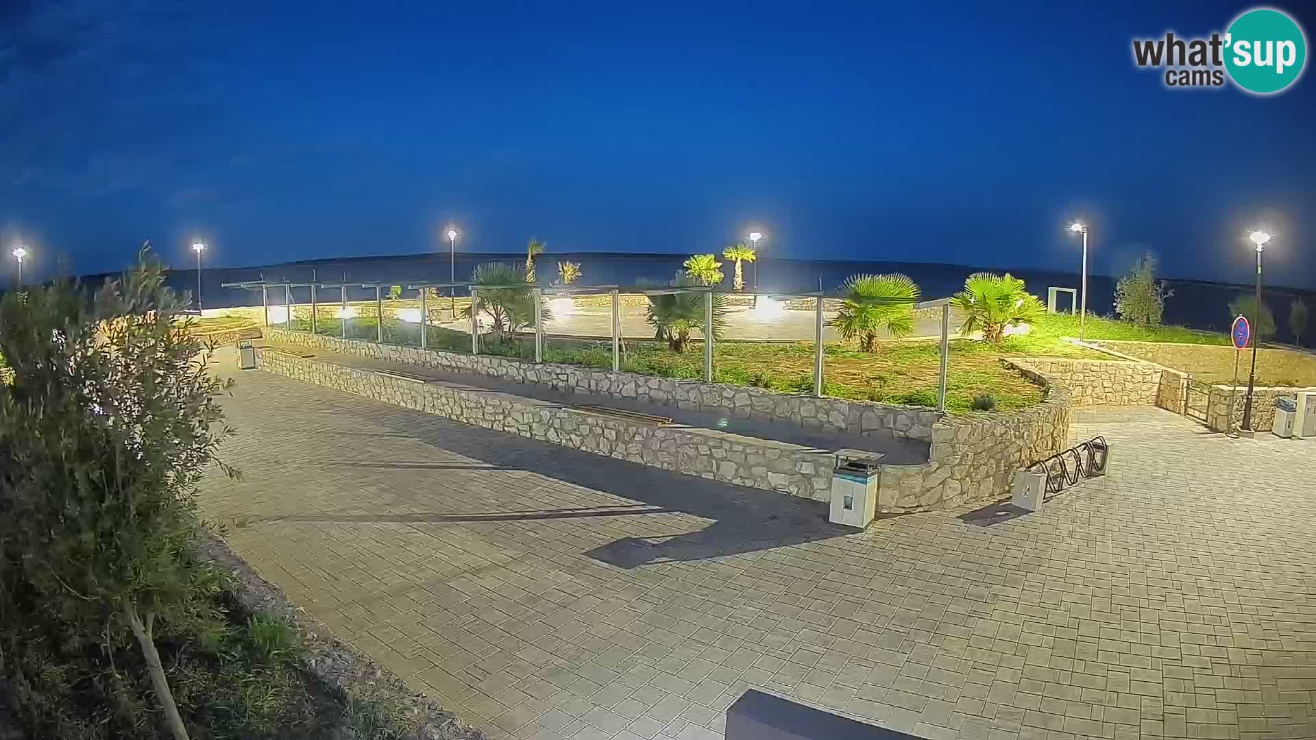 Webcam Mandre – Palco estivo Velika điga | Isola di Pag