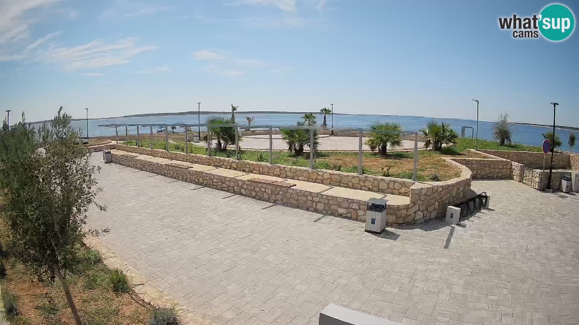 Webcam Mandre – Scène estivale Velika điga | Île de Pag