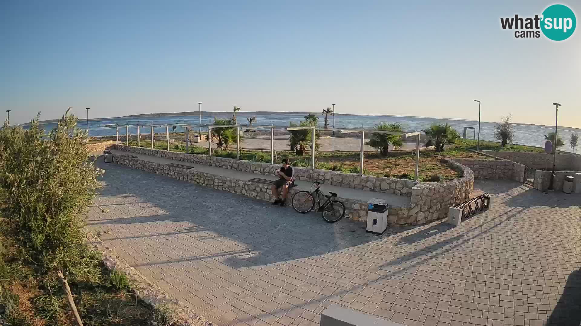 Mandre Summer Stage Webcam – Velika điga | Pag Island